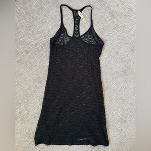 Victoria's Secret Black Lace Slip
